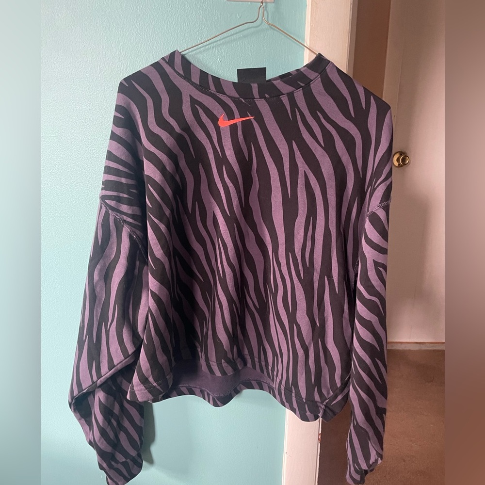 Nike cropped sweater